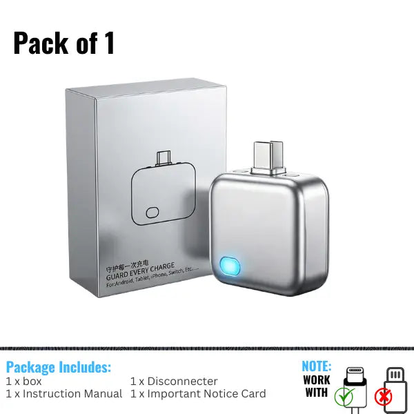 140W Smart Auto Stop USB-C Charger, Physical Cut-Off Protection, Avoid Overcharging for Phone, Tablet, Laptop