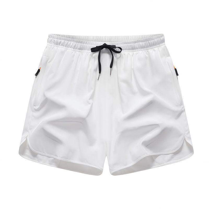5-Pack Men's Summer Lightweight Breathable Quick-Dry Beach Shorts with Drawstring & Zipper Pockets, Casual Daily Wear, Ideal Gift for Him, Quick-Dry Tropical Style Swim Trunks