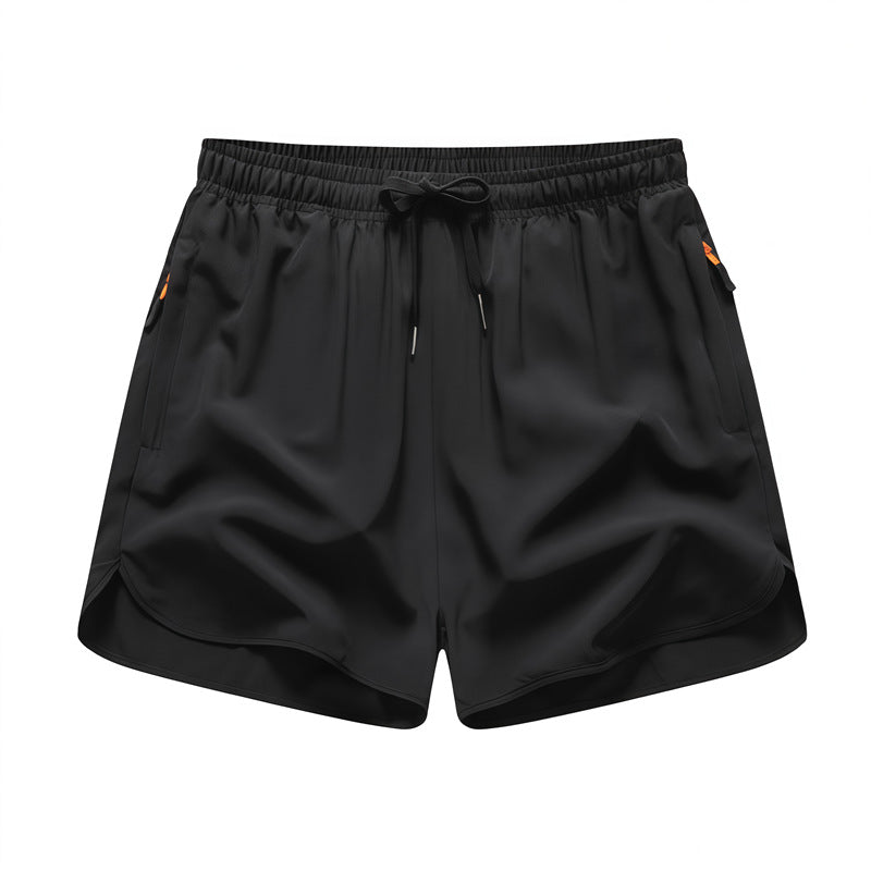 5-Pack Men's Summer Lightweight Breathable Quick-Dry Beach Shorts with Drawstring & Zipper Pockets, Casual Daily Wear, Ideal Gift for Him, Quick-Dry Tropical Style Swim Trunks