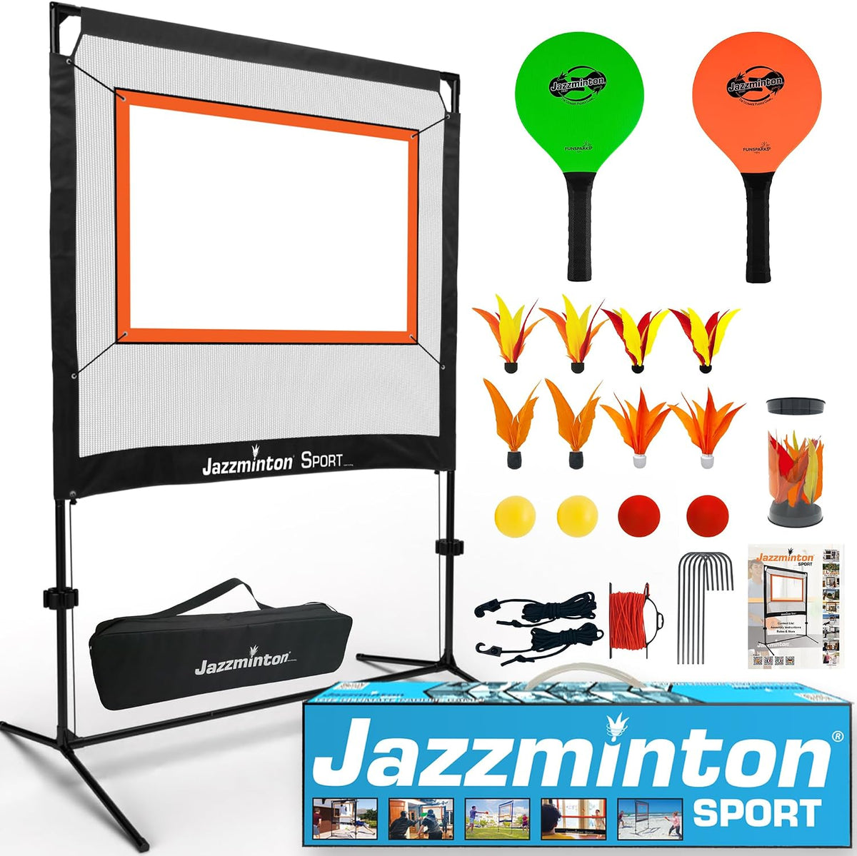 🔥 🏓 Original Paddle Game Set with Net | Huge Discount Indoor Outdoor Family Low‑Impact Backyard Game