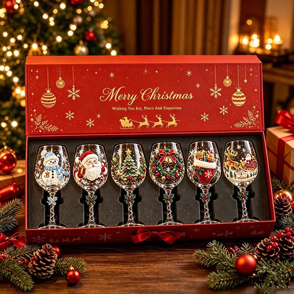 🔥Unique Festive Glassware For Holiday Parties
