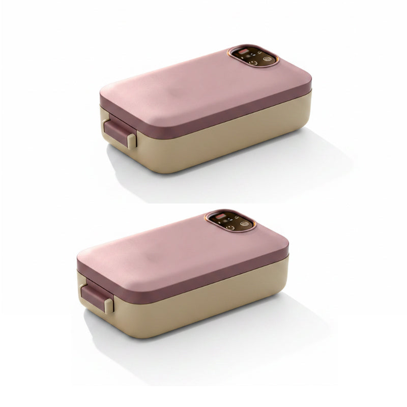 🎀RECHARGEABLE🍱⚡ Portable electric lunch box with self-heating 🔋🌡️